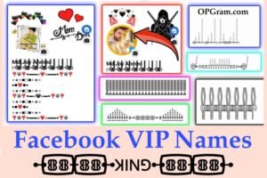 Facebook VIP Names