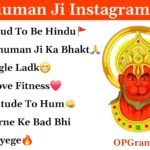 Hanuman ji bio for Instagram
