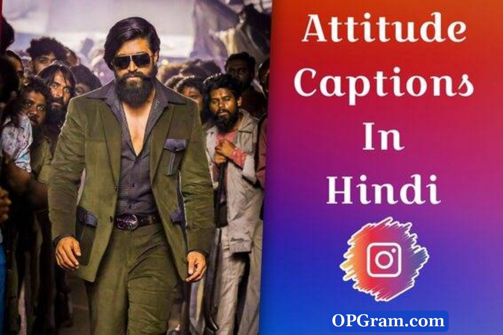 Attitude captions for Instagram in Hindi