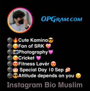 Instagram Bio For Muslim Boys