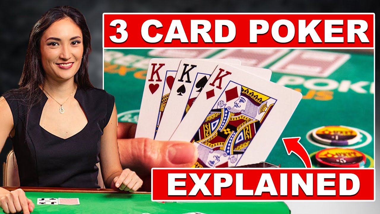 How do you play Three Card Poker?